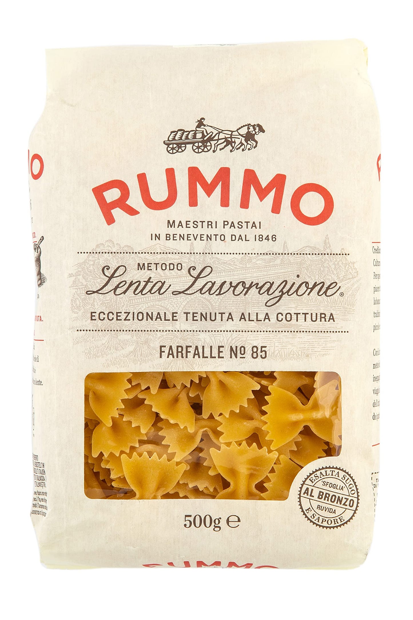 Farfalle Rummo Lenta 500g | Zaphron