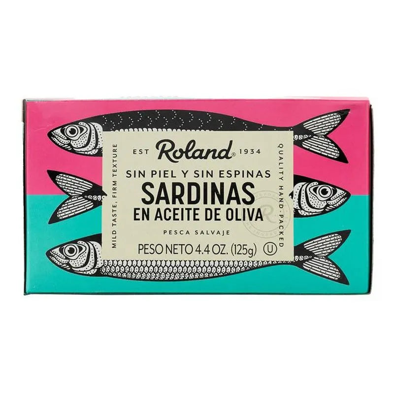 Sardina Deshuesada S/Piel Oliva 125g | Zaphron