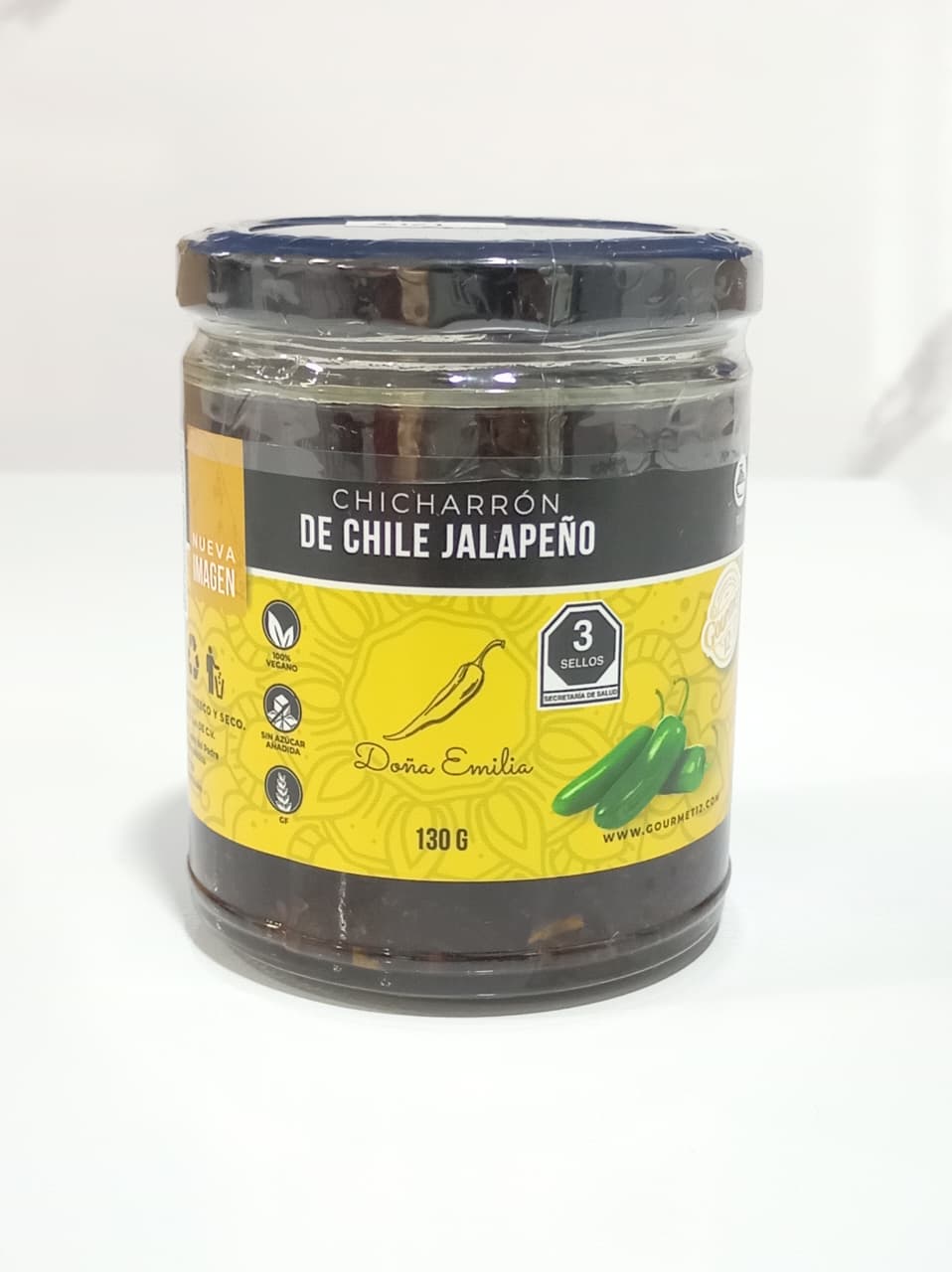 Chicharrón de Chile Jalapeño (130g) | Doña Emilia | KMD