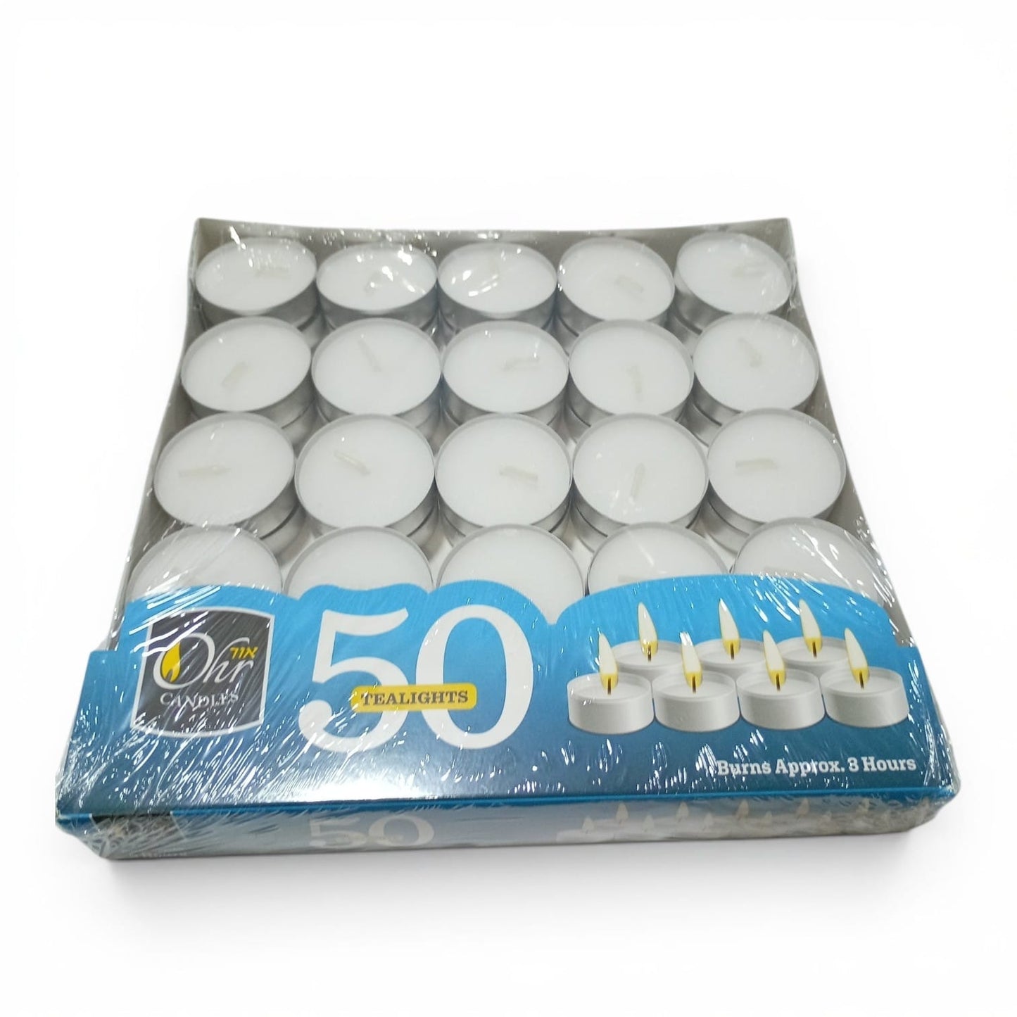 Velas Viajeras 50pzas | Ner Mitzva