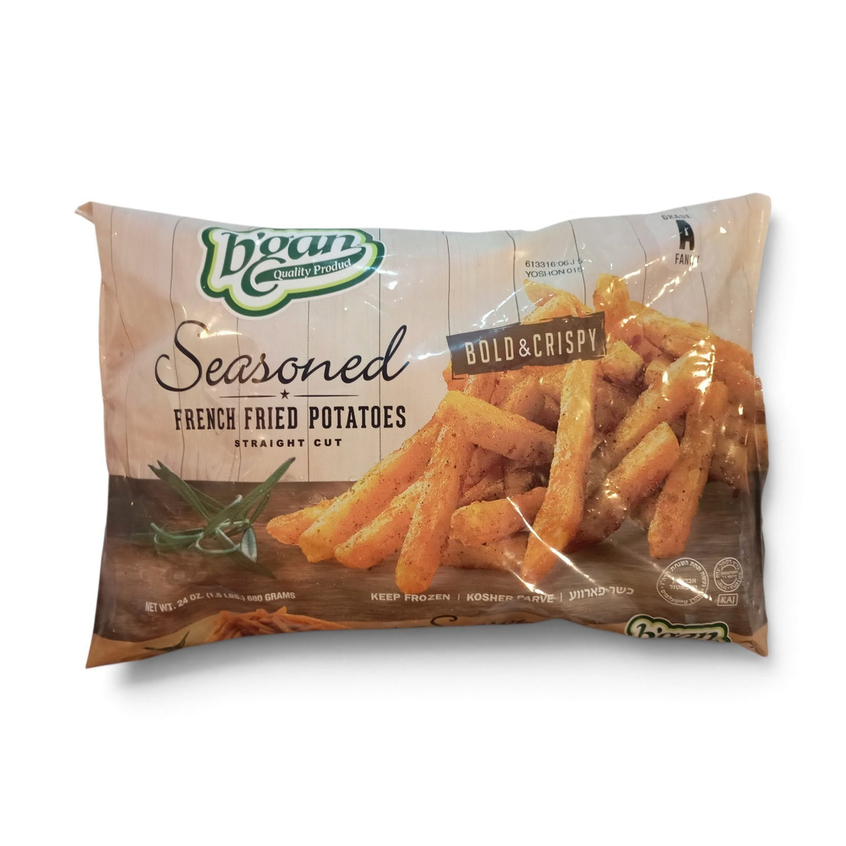 Papas Congeladas Sazonadas | Bgan