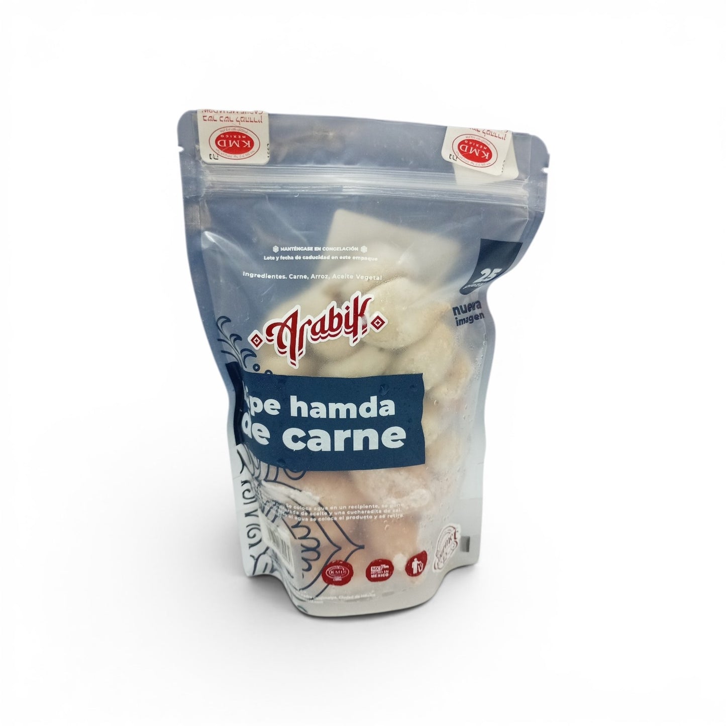Kipe Hamda de Carne 25 pzas | Arabik | KMD Kosher