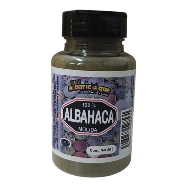 Especie Albahaca Molida Pura 50g | El Albaricoque | KMD Kosher