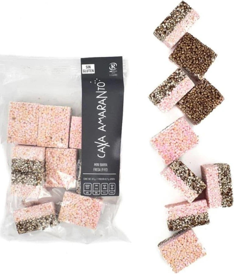 Mini Barra Rosa (80g) | Casa Amaranto | KMD Kosher Lacteo