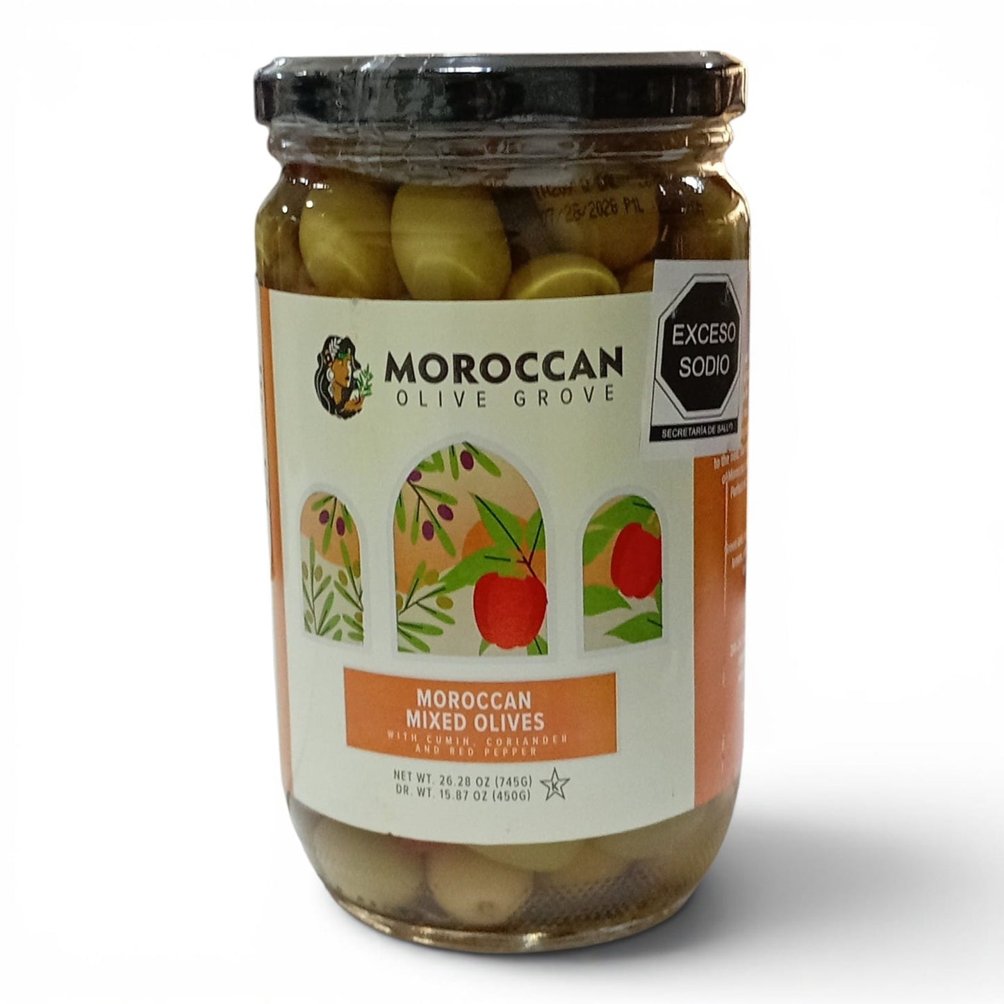 Aceitunas Mixtas Marroquies 745g | Moroccan