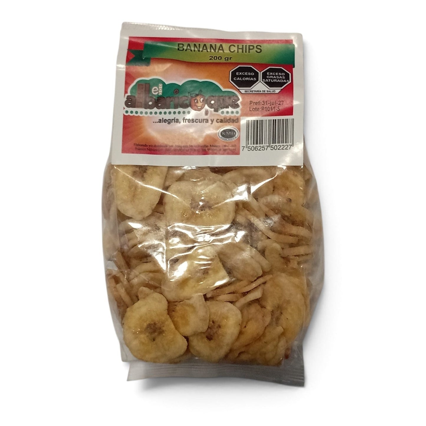 Banana Chips 200g | El Albaricoque | KMD Kosher