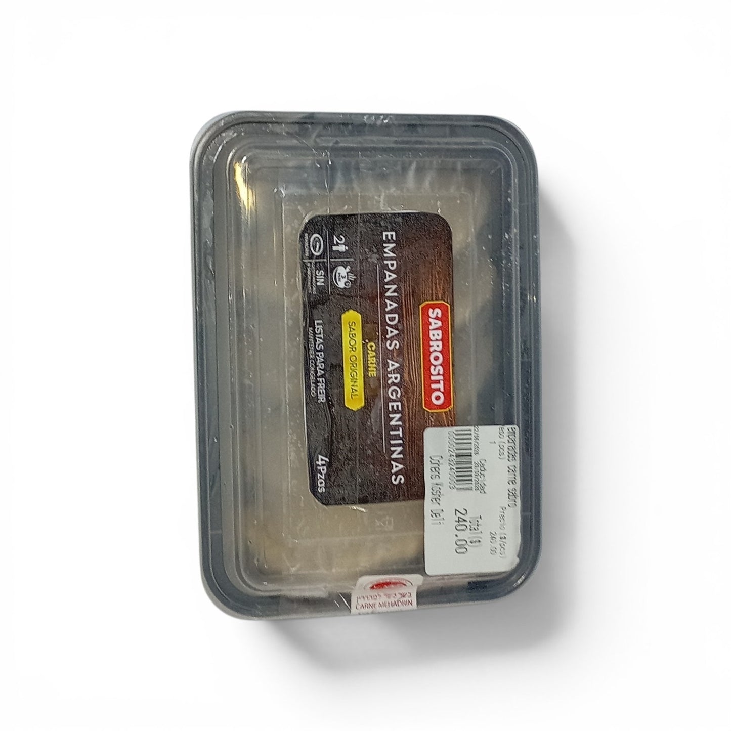 Empanada de Carne 4Pzas | Sabrosito | KMD Kosher