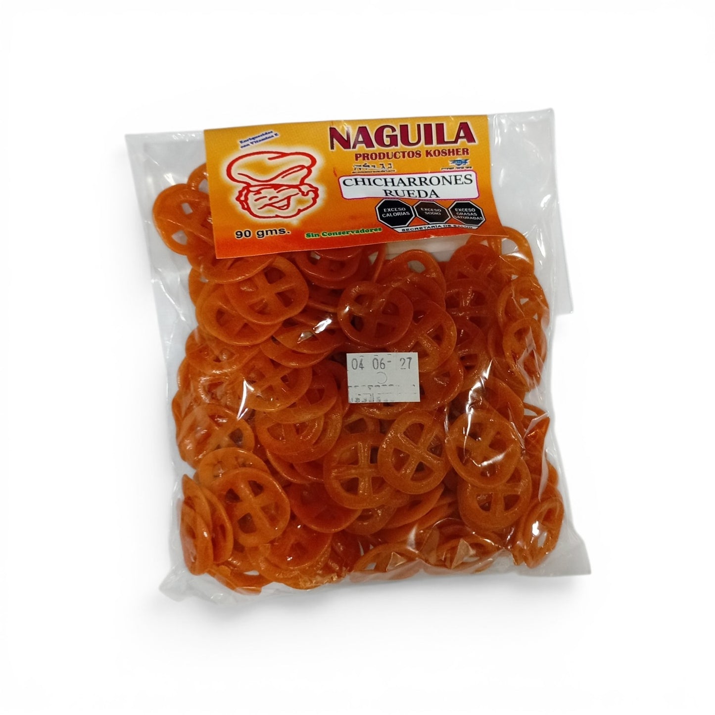 Chicharrones Rueda (Pasta) 90gms | Naguila | KMD Kosher