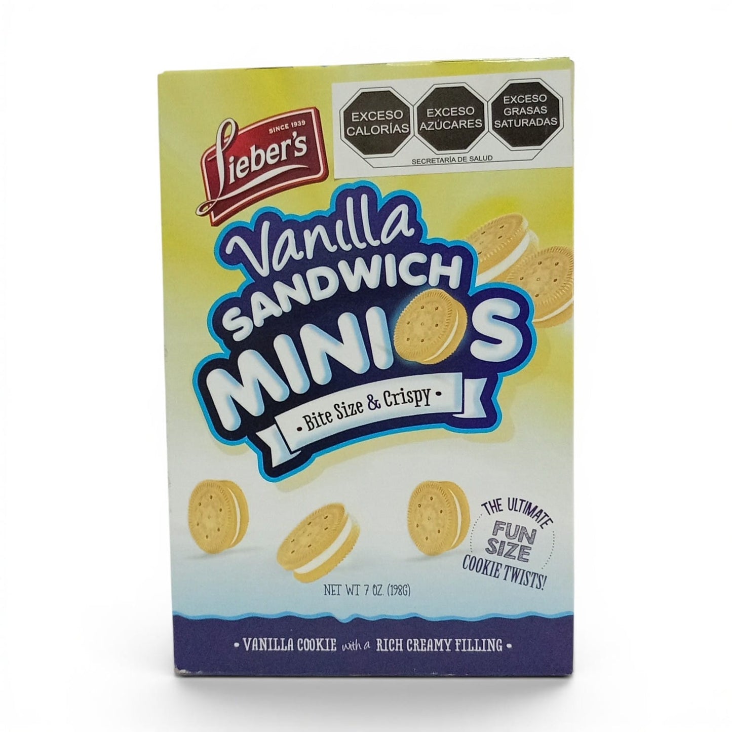Galletas Minions Vainilla 198g | Liebers | Parve