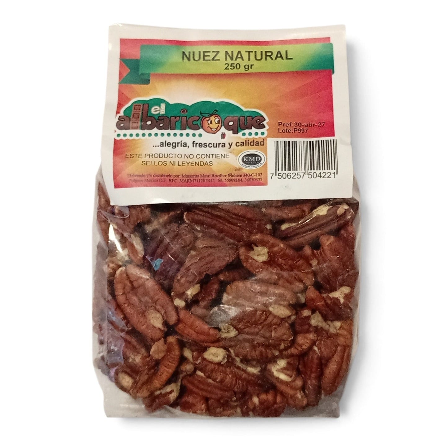 Nuez Natural 250g | El Albaricoque | KMD Kosher