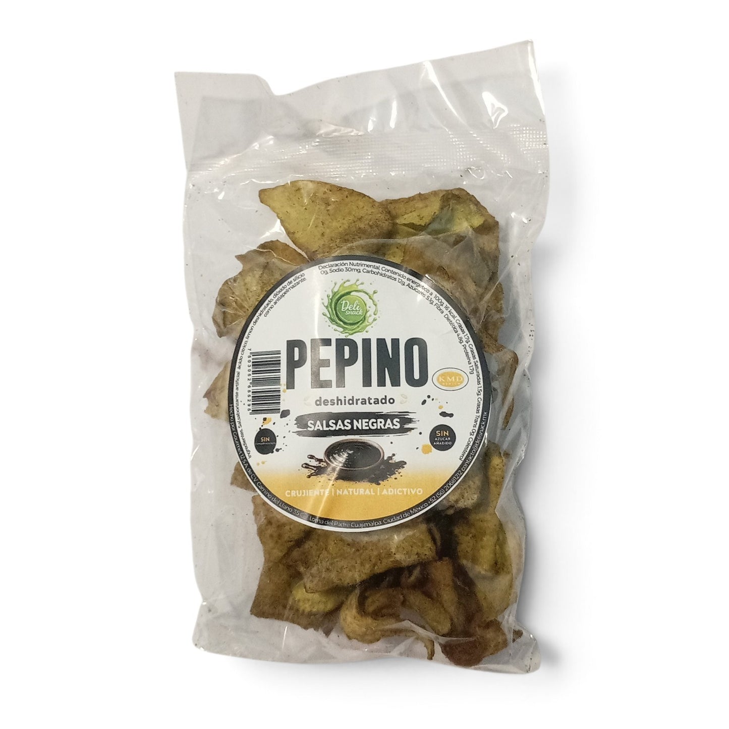 Bolsa Pepino Deshidratado Salsas Negras | Deli Snack | KMD Kosher