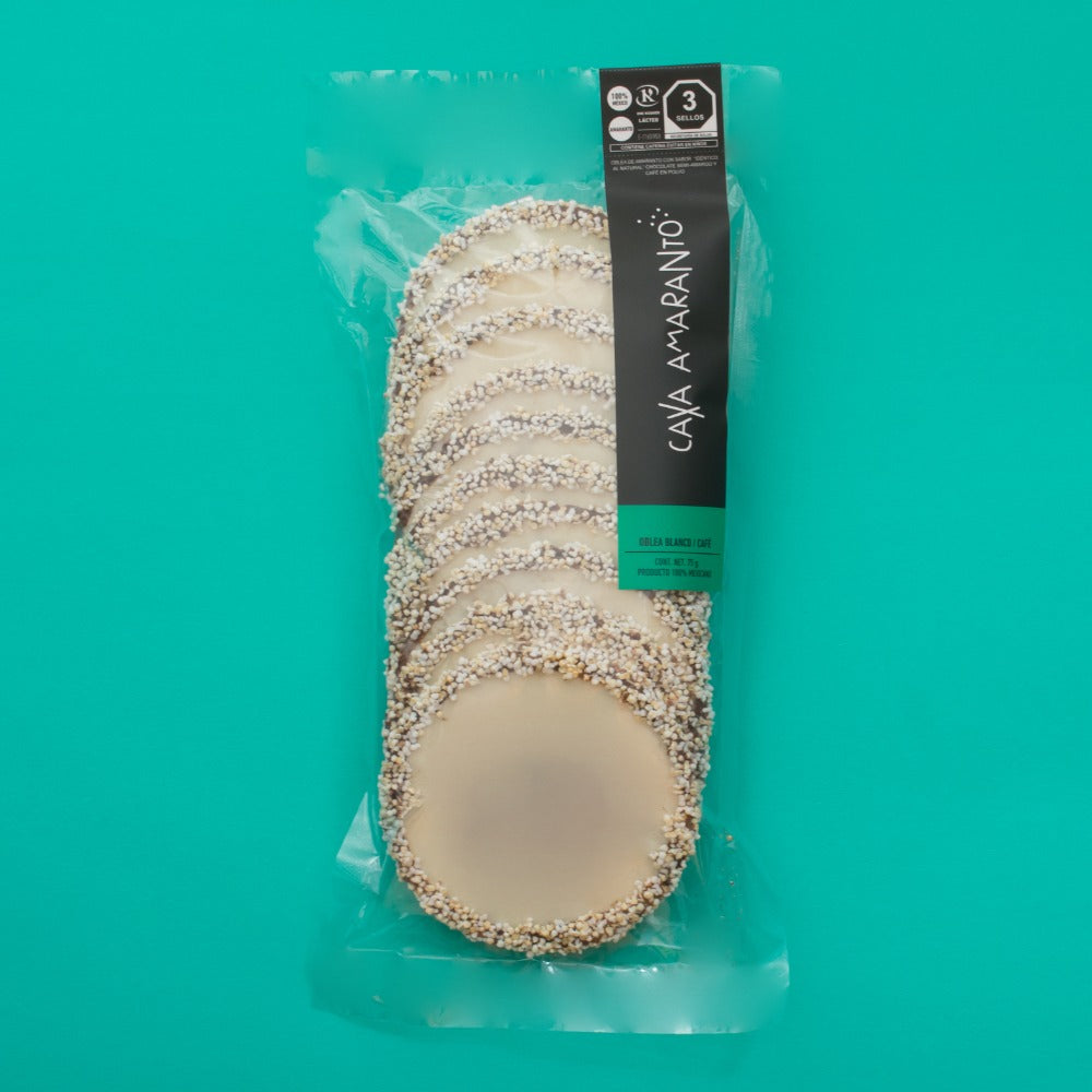 Oblea Blanco / Choco (75g) | Casa Amaranto | KMD Kosher