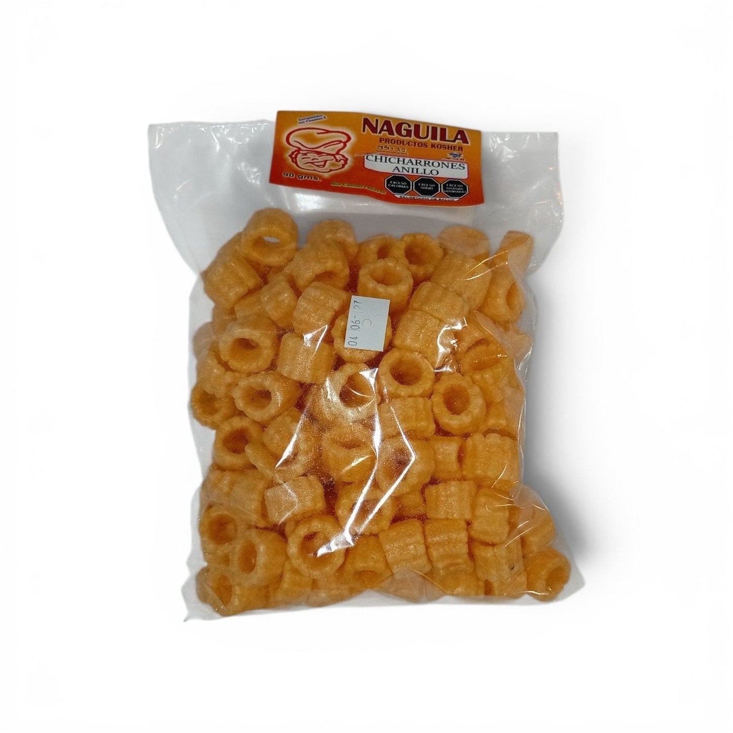 Chicharrones Anillo 4x4 90gms | Naguila | KMD Kosher