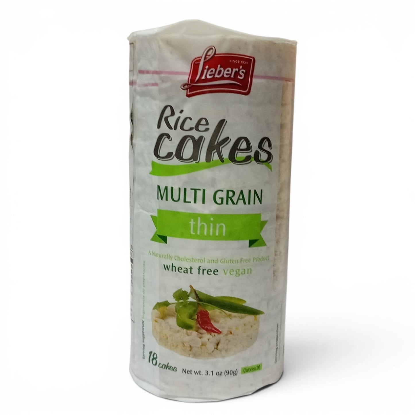 Thin Rice Cakes Multigrain | Liebers