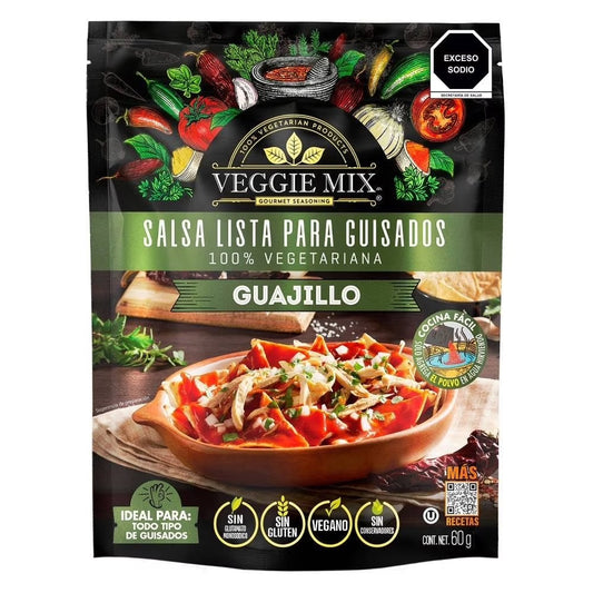 Salsa Guajillo Lista para Guisados 60g | Veggie Mix | One Kosher Parve