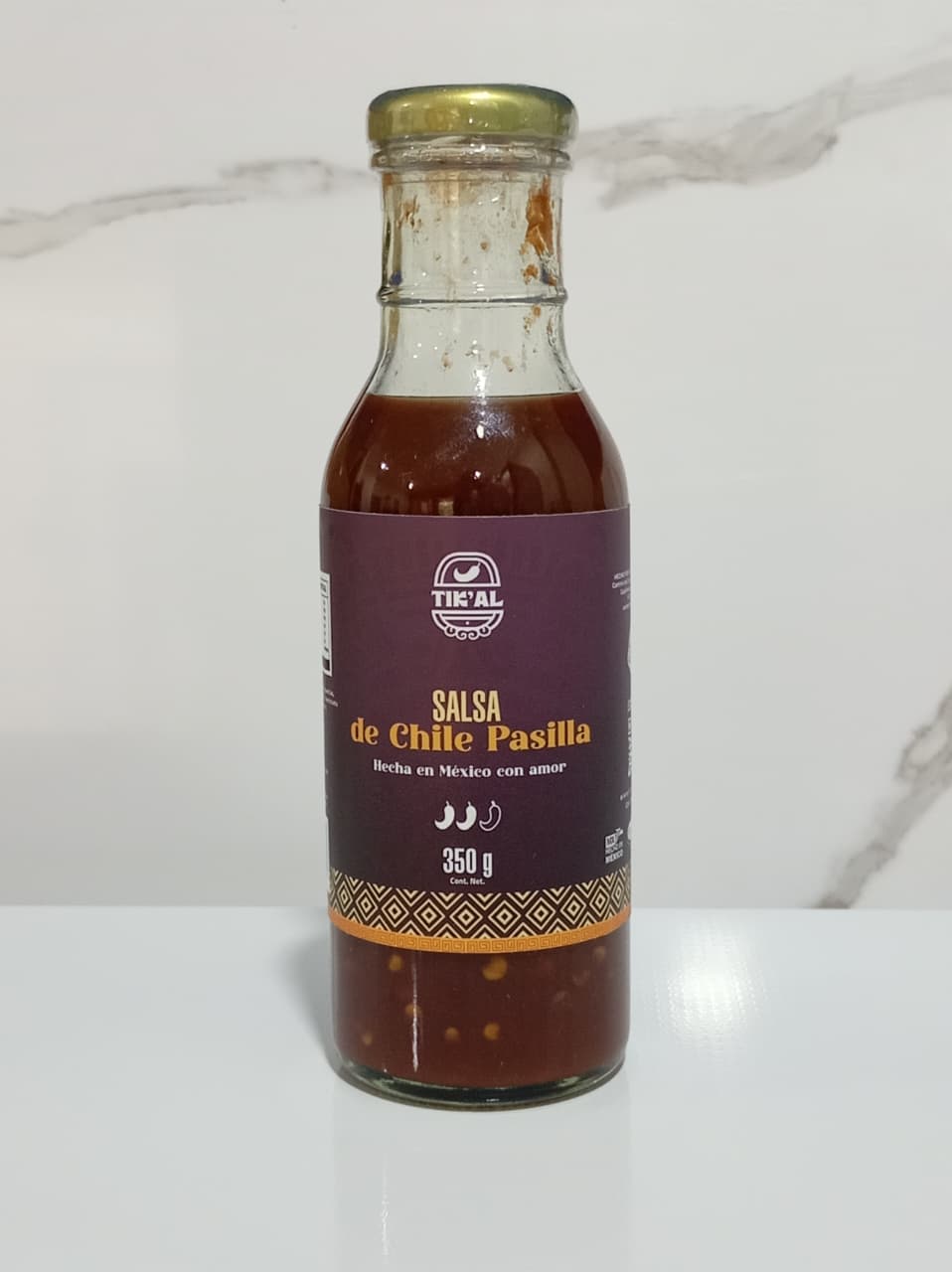 Salsa de Chile Pasilla 350 ml | Tik’al | KMD Kosher