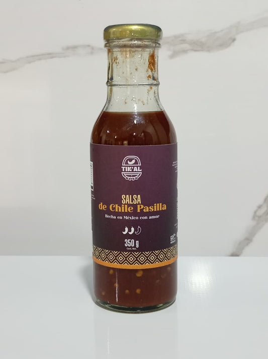 Salsa de Chile Pasilla 350 ml | Tik’al | KMD Kosher