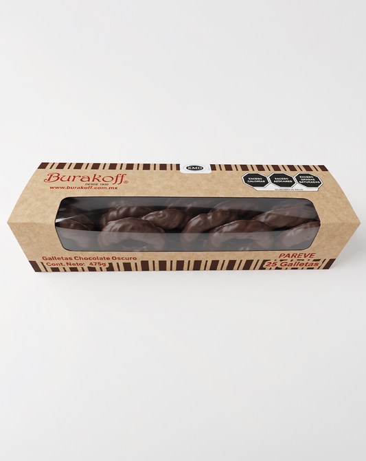 Galletas Chocolate Oscuro 475g | Burakoff | KMD Parve