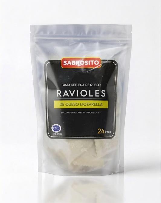 Ravioles de Queso Mozarella | Sabrosito | KMD Kosher