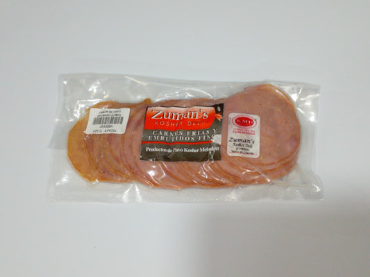 Jamón de Pavo Ahumado Lomo (225g aprox) | Zuman´s | Kosher & Deli