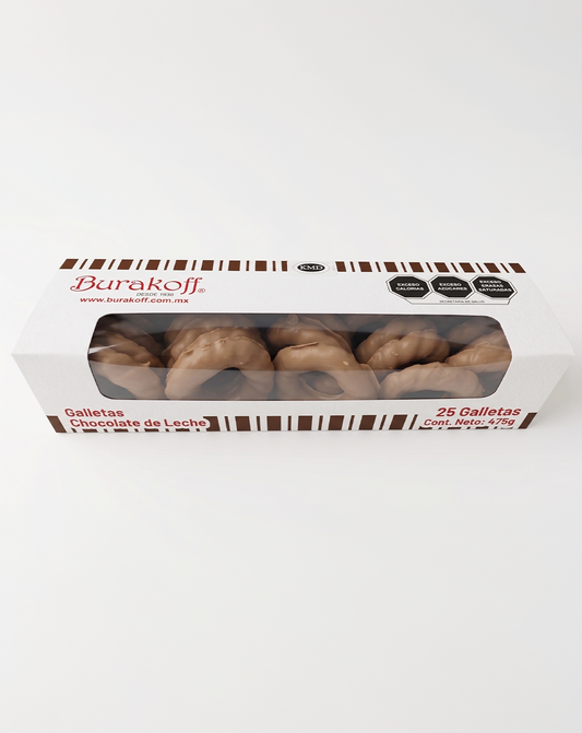 Galletas Chocolate de Leche 475g | Burakoff | KMD Kosher