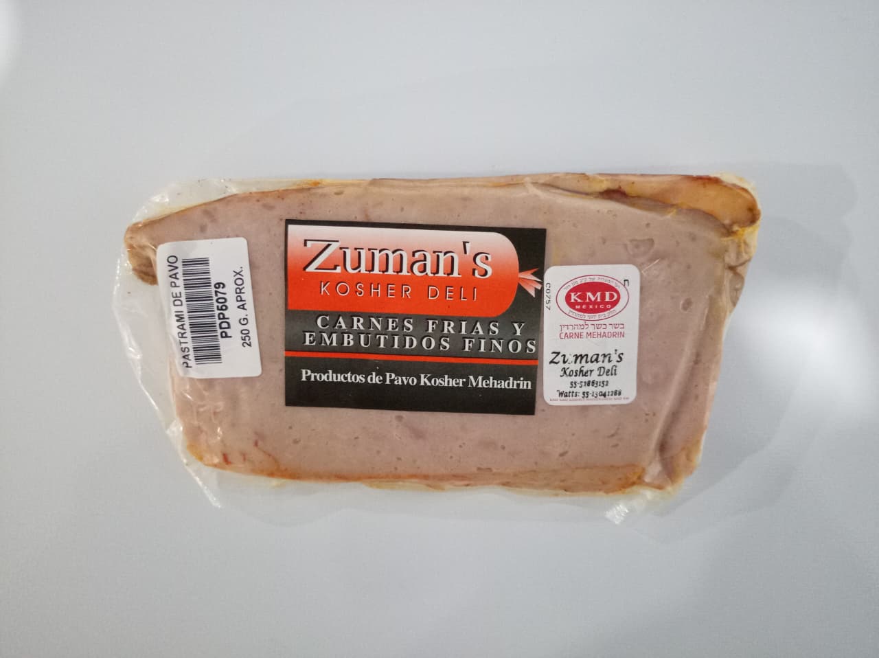 Pastrami de Pavo (225g aprox) | Zuman´s | Kosher & Deli