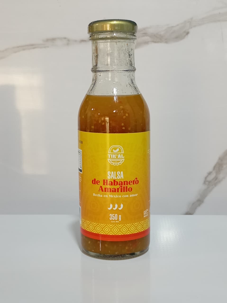 Salsa de Habanero Amarillo 350 ml | Tik’al | KMD Kosher