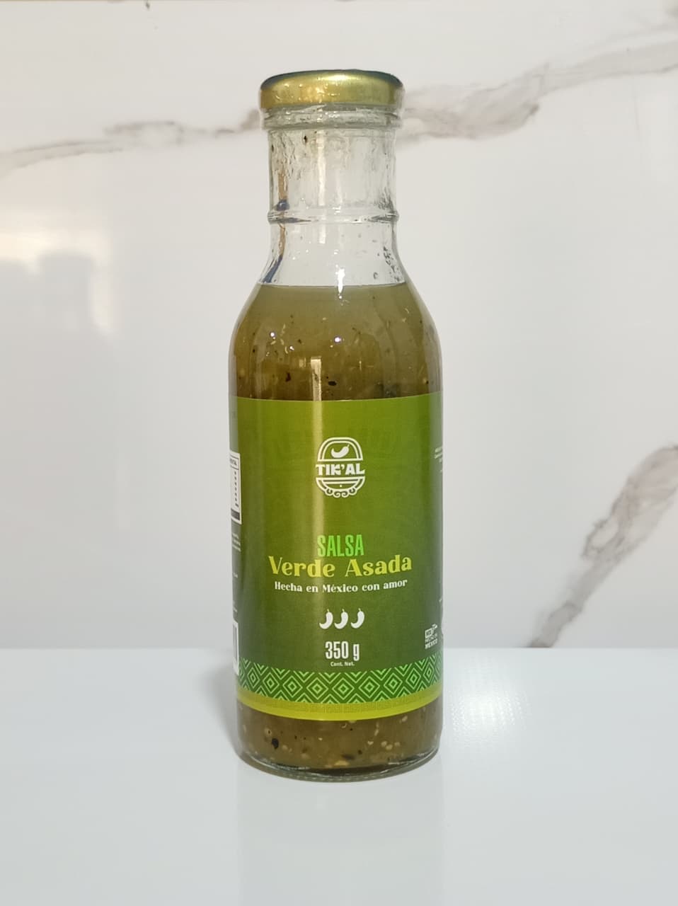 Salsa Verde Asada 350 g | Tik’al | KMD Kosher
