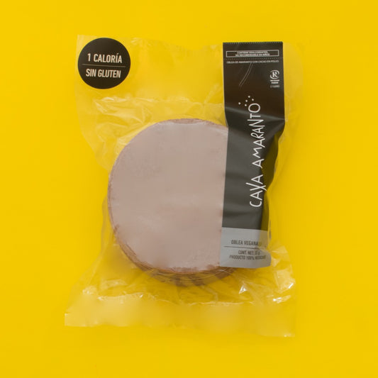 Oblea Vegana Cacao (55g) | Casa Amaranto | KMD Kosher Parve