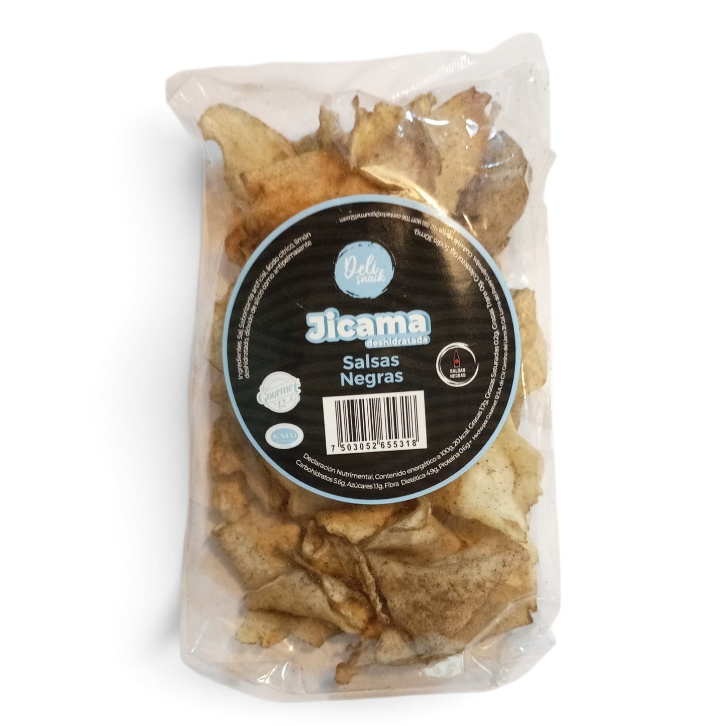Bolsa Jícama Deshidratada Salsas Negras | Deli Snack | KMD Kosher