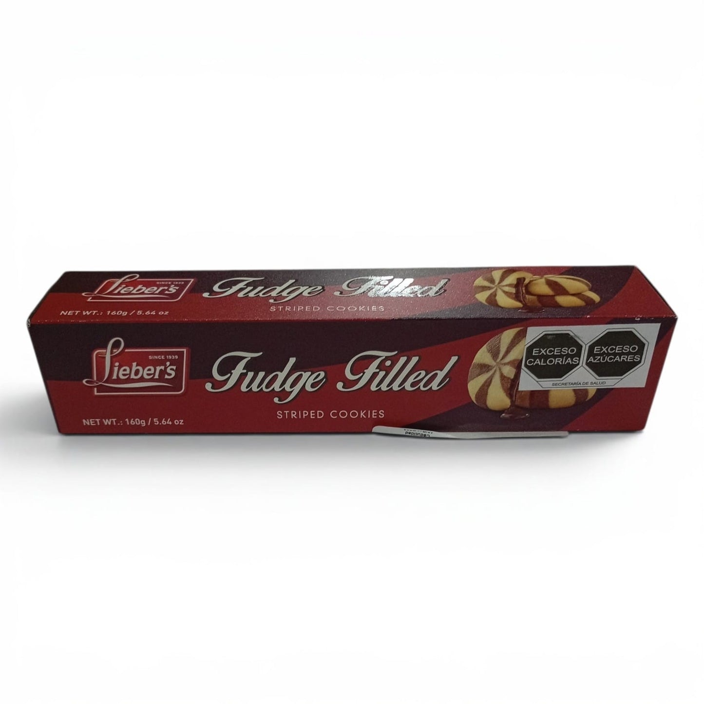 Galleta Fudge Filed Striped | Liebers | Parve