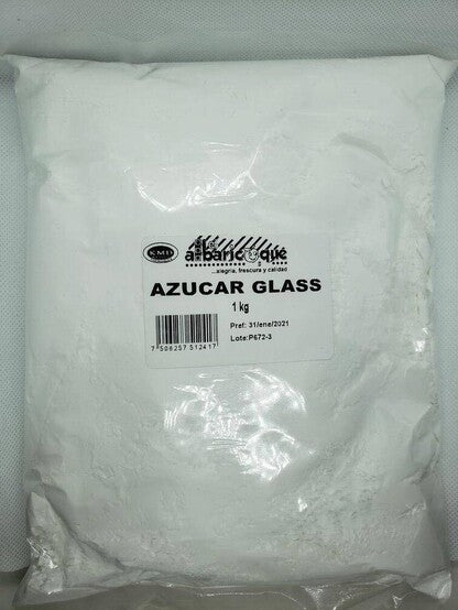 Azúcar Glass 1kg | El Albaricoque | KMD Kosher