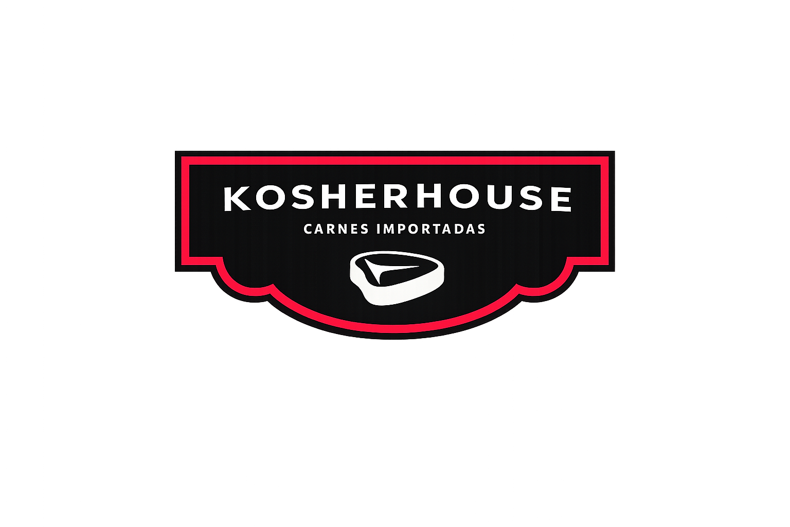 Logo de Kosherhouse, marca de carnes importadas kosher disponible en Cohen’s Kosher & Deli.