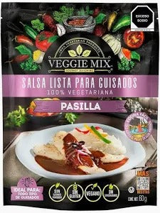 Salsa Pasilla Lista para Guisados 60g | Veggie Mix | One Kosher Parve